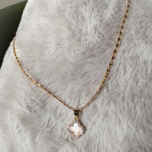 24K Gold Filled Clover Necklace
